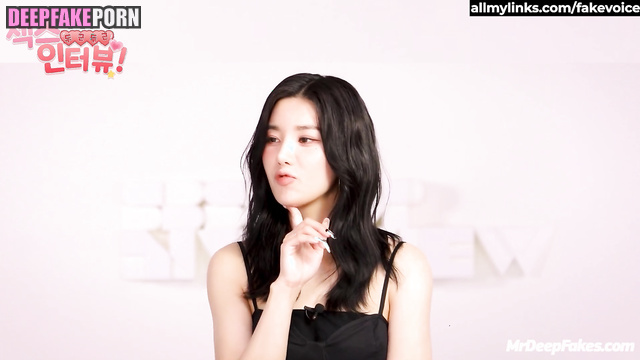 Sex worker spoke about her work - Eunbi アイズワン 情熱的なセックス deepfake video