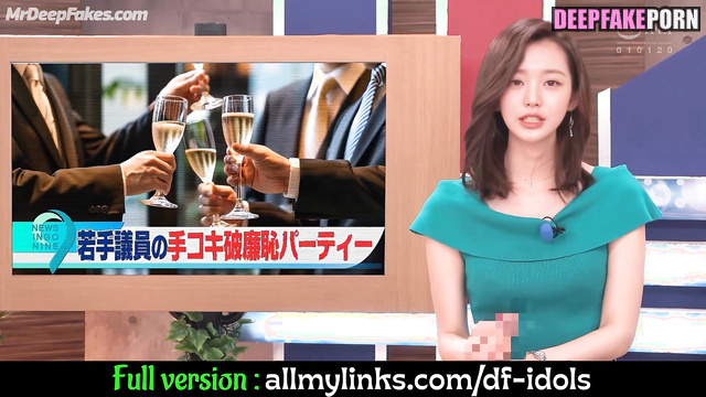 Indecent acts while news reading / Wonyoung (장원영 아이브) in deepfake video
