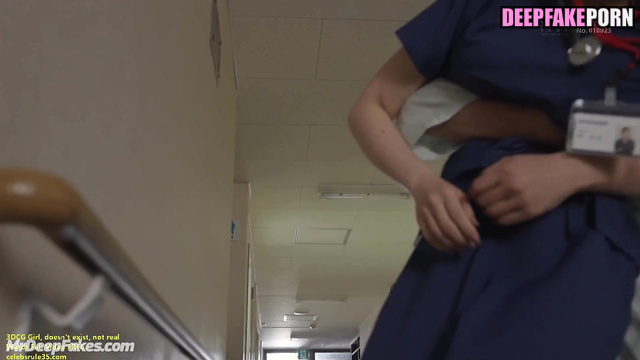 (지수 블랙핑크) sudden sex with nurse and her patient / Jisoo hospital ai scene