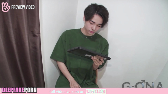 Sexy idol エンハイフン Ni-ki jerks off on porn セクシーアイドル ENHYPEN 西村 力