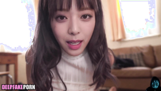 She is so happy to watch your sperm on her tits / Yuna ITZY fakeapp 유나 누드