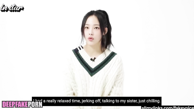 Fake Minji fucking on the floor with old fart / ニュージーンズ ディープフェイク エロ