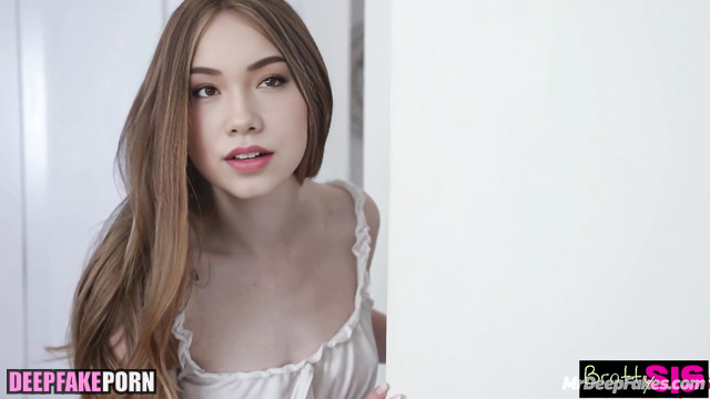 Sexy lady QuarterJade and her perfect day with interracial love, fakeapp