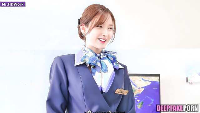 Stars in uniform fucked their fan アイズワン 性別 fake Minju, IU and Lisa