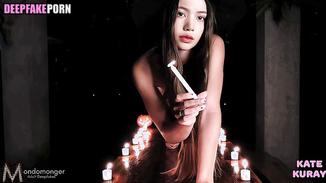 Your sexy witch surprised you at Halloween - Lisa (리사 블랙핑크) face swap [PREMIUM]