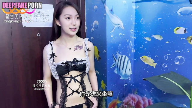 欧阳娜娜 性爱场面 Ouyang Nana presented you passionate sex [PREMIUM]