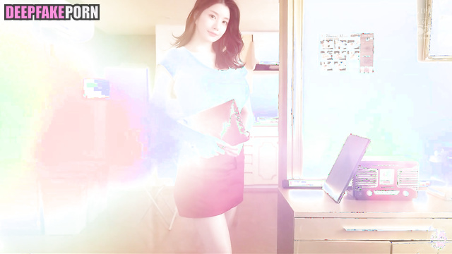 Patient jerking off on busty nurse / アイズワン フェイクポルノ Eunbi in fake porn