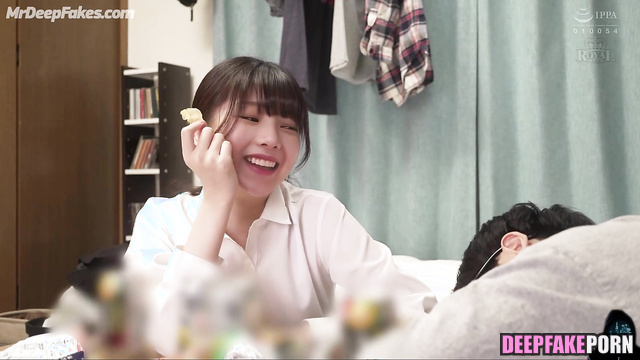 Pretty k-pop star Karina enjoying your sincere love / 카리나 에스파 fake porn