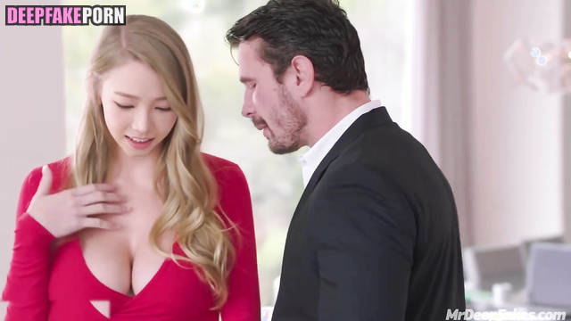 Busty and beauty Karina (카리나 에스파) trying cock her european lover, fakeapp