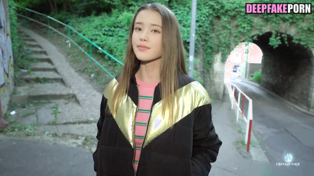 Random guy from the street discovers throat of IU with dick 아이유 fake porn 가짜 포르노 [PREMIUM]