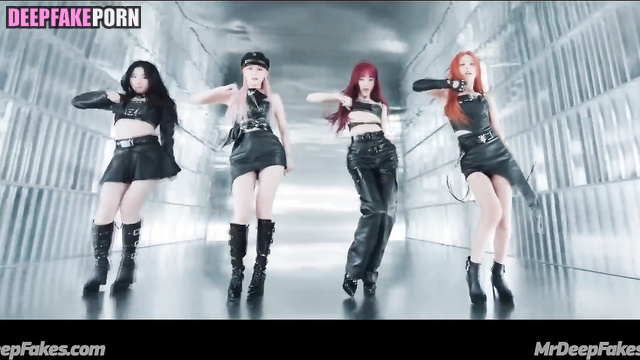 있지 가짜 연예인 포르노 ITZY pmv porn - girls fucking with producers