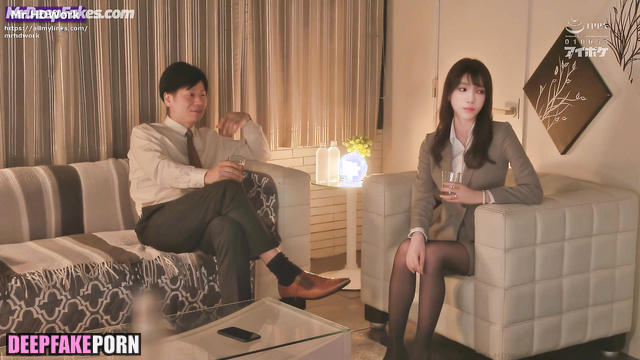 Karina 카리나 is 케이팝 스타 Kpop star who dreamed to fuck with boss aespa 에스파