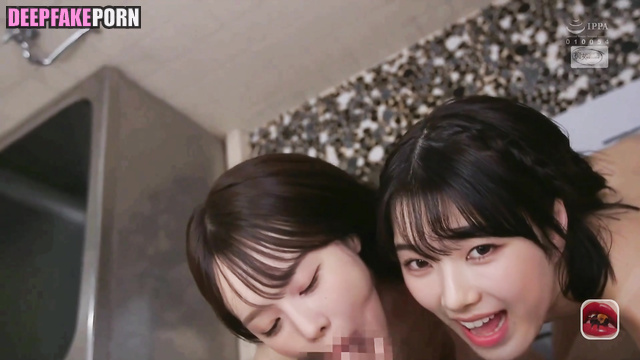 They playing with your sperm and watching you, fake Winter, Karina 윈터 에스파