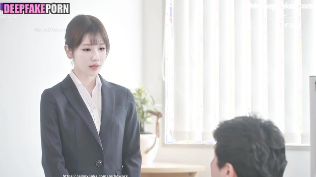 Colleague invited Miyeon to his home to help with a project 조미연 여자 아이들 ai