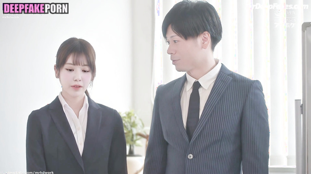 アイズワン 情熱的なセックス her colleague's passion amazed her, fake Sakura