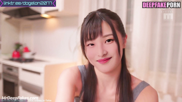 ニュージーンズ ディープフェイク couple is going to fuck after bath procedures, Minji ai