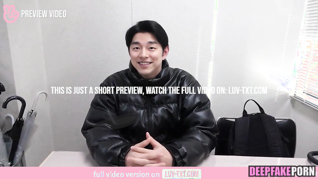 Boyfriend gave him cute bouquet, it was so unexpected 공유 딥페이크 Gong Yoo ai