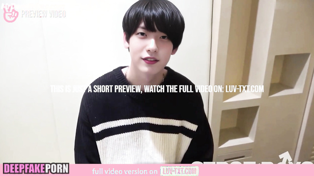 Sexy teen Soobin トゥモロー アダルト wants to lose anal virginity this night, ai