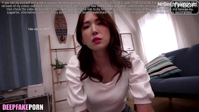 Tiffany Ann Hsu making a blowjob - fake celebrity porn (許瑋甯 假名人色情片)