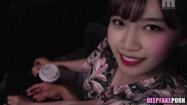 Chaewon IZ*ONE | IZONE touching a penis of her friend in the cinema - deepfake (채원 아이즈원 고추 딥페이크) [PREMIUM]
