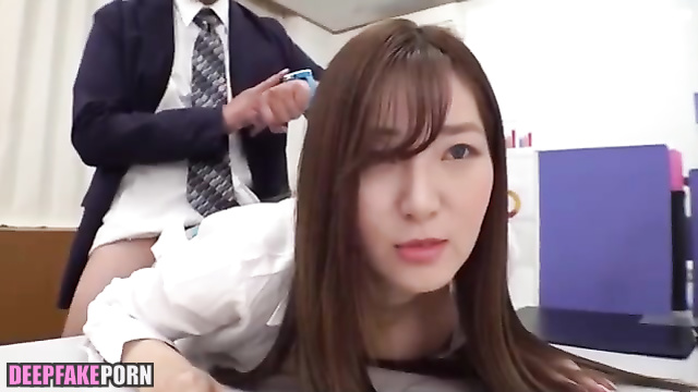 Seulgi Red Velvet: doggy style porn in the office (슬기 레드벨벳 엎드리다 포르노)