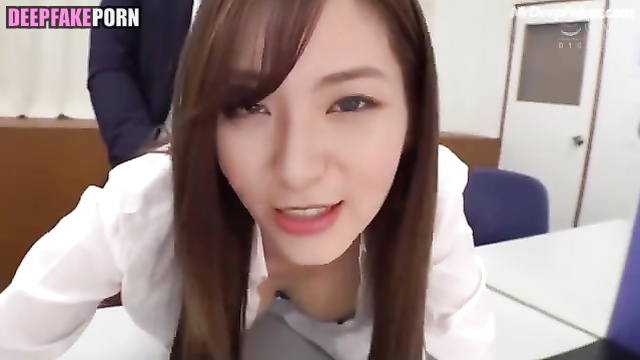 Seulgi Red Velvet: doggy style porn in the office (슬기 레드벨벳 엎드리다 포르노)