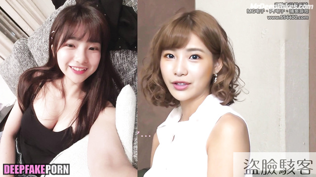 Cute Taiwanese YouTube Star Beryl jumps on top [deepfake] 假色情片 性别 貝莉莓