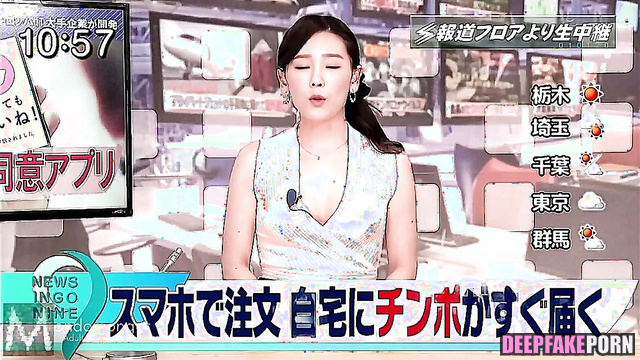 少女時代 ディープフェイク Taeyeon in threesome porn - cowgirl during reading news [PREMIUM]