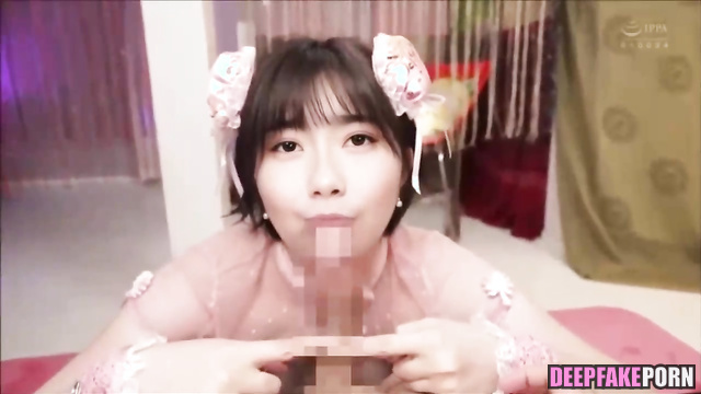 AI Freya Jayawardana (フレヤ・ジャヤワルダナ) Gives Her Boss A Blowjob