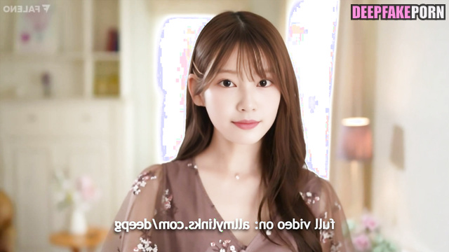 Fake Kim Minju 김민주 Skinny girl gets fucked in missionary position