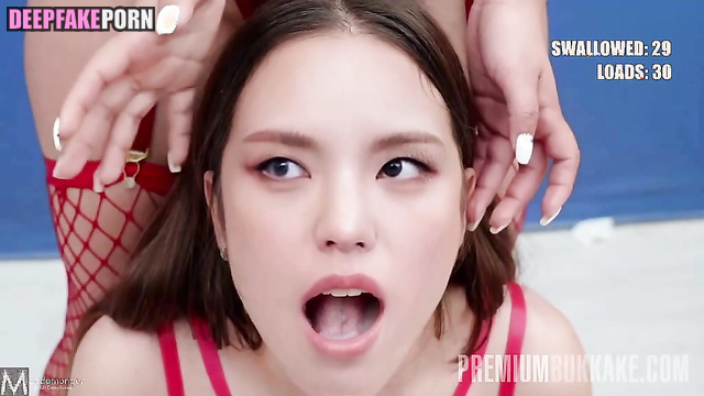 Her mouth wanted more and more / Yeji in bukkake sex scenes 예지 있지 [PREMIUM]