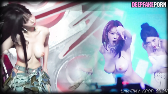 Deepfake aespa Karina (카리나), Giselle (지젤 , Winter (윈터), Ningning (닝닝) PMV