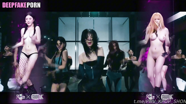 Deepfake aespa Karina (카리나), Giselle (지젤 , Winter (윈터), Ningning (닝닝) PMV