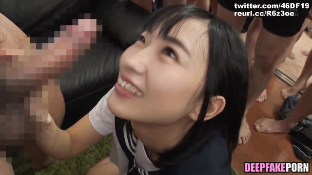 Japanese slut Seimiya Rei covered in cum [fake sex scene] 乃木坂46 清宮 レイ フェイクポルノ [PREMIUM]