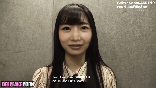 Pussy plays with Kitano Hinako 北野日奈子 (Nogizaka46) deepfake ディープフェイク エロ [PREMIUM]