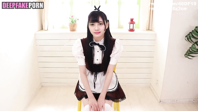 Masturbation of sexy maid Ito Miku 伊藤 美来 deepfake/ディープフェイク エロ [PREMIUM]
