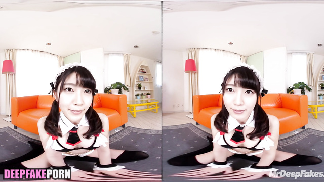 Deepfake VR sexy maids Asuka Saito / Nanase Nishino 齋藤 飛鳥 西野七瀬 フェイクポルノ