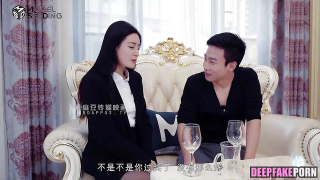 Dilireba 迪丽热巴 made her deal with boss successful deepfake porn 智能換臉 [PREMIUM]