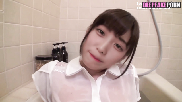 Deepfake sex in bath with Yoda Yuki (与田 祐希) Nogizaka46 ディープフェイク エロ [PREMIUM]