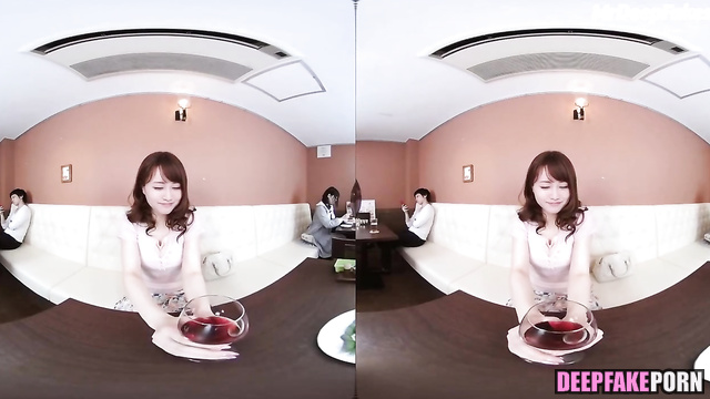 Satomi Ishihara deepfake ディープフェイク エロ VR sex date after dinner  石原 さとみ