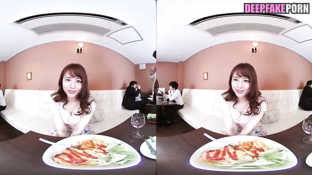 Satomi Ishihara deepfake ディープフェイク エロ VR sex date after dinner  石原 さとみ