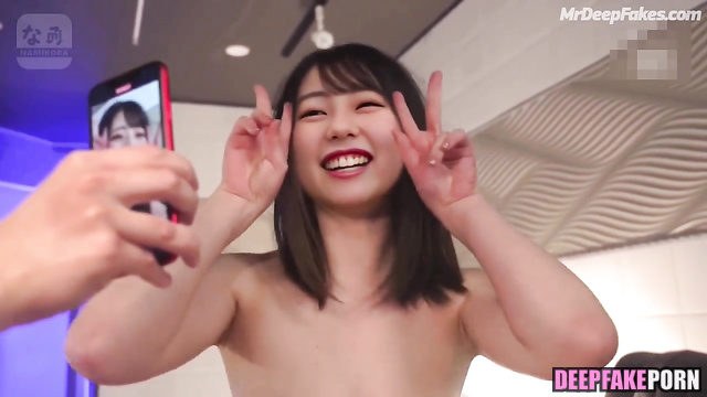 Tanaka Miku 田中美久 found best dick for her HKT48 ディープフェイク エロ deepfake