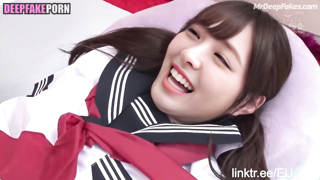 Yuna/유나 in pretty costume gave me her pussy deepfake 딥페이크 ITZY 있지