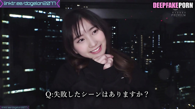 HKT48 Tanaka Miku/田中美久 fucks for very good dinner deepfake ディープフェイク エロ