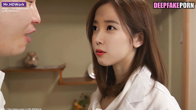 Random guy is lucky to lick juices from pussy of deepfake 아이유 IU 딥페이크 [PREMIUM]